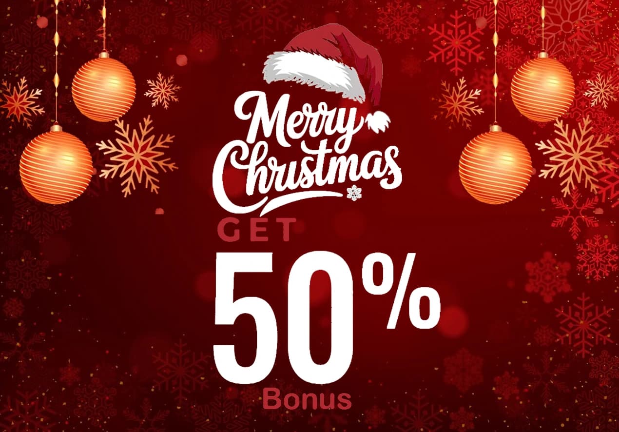  Merry Christmas! Celebrate the Holidays with a 50% Bonus at BitSpinVault! 